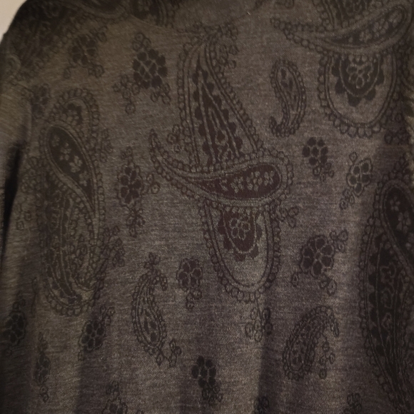 Elegant Black Paisley Dress - Picture 4 of 4